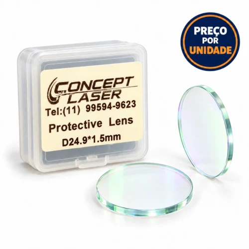 Lente de proteção Ø 24,9 × 1,5 mm