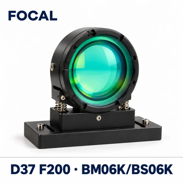 04_FOCAL_D37_F200_BM06K_BS06K Lente focal FL200 D37 com suporte — BM06K