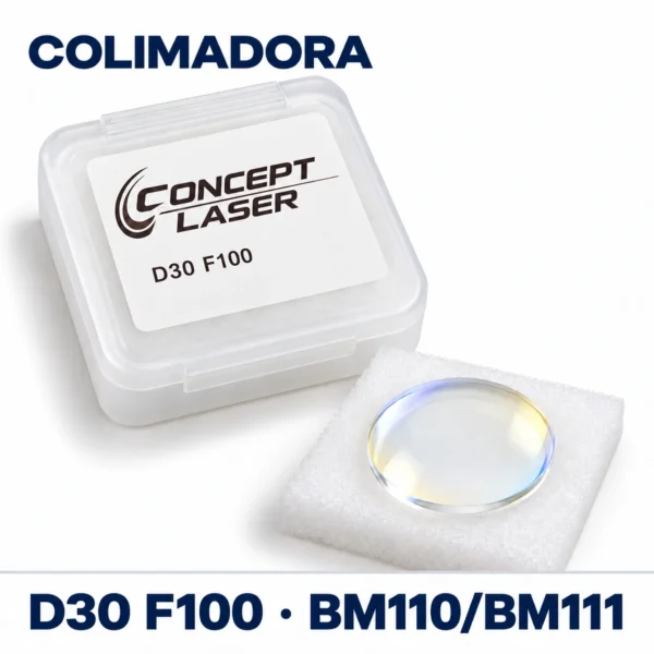 Lente colimadora D30 F100 — BM110 / BM111