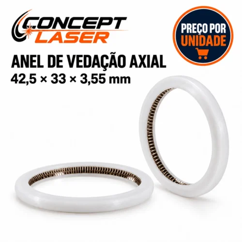 Anel de vedação 42,5 × 33 × 3,55 mm