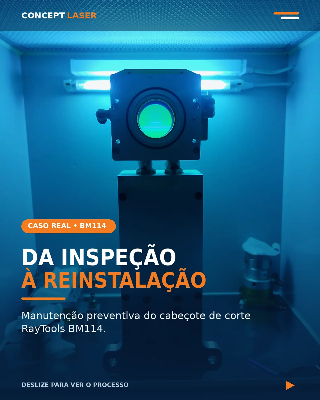 Manutenção preventiva do BM114